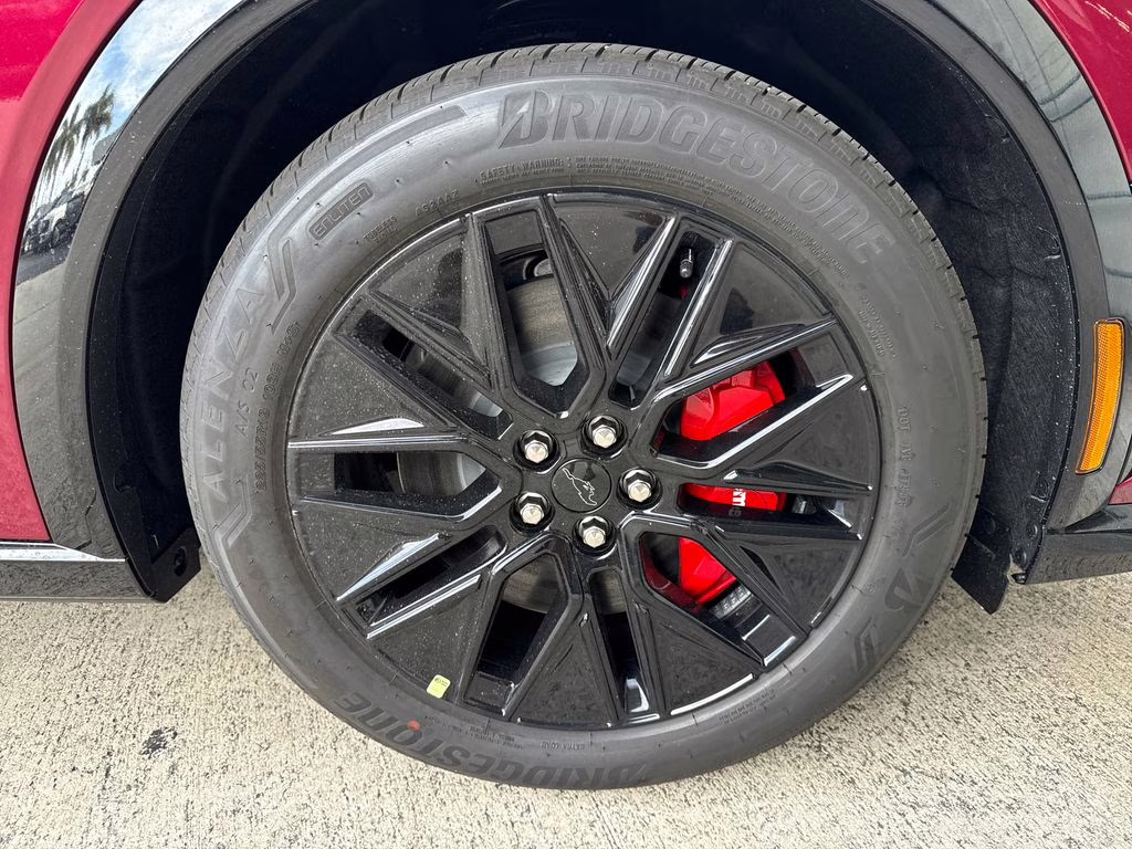 2025 Molten Magenta Metallic Tinted Clearcoat Ford Mustang Mach-E Premium AWD SUV