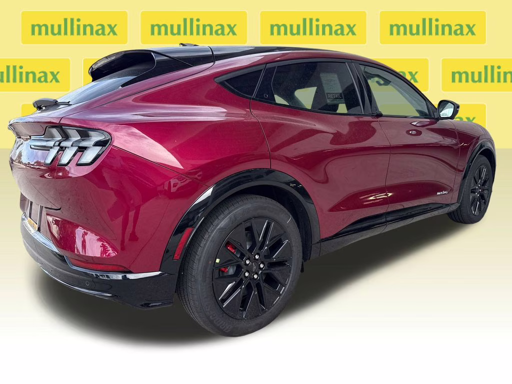 2025 Molten Magenta Metallic Tinted Clearcoat Ford Mustang Mach-E Premium AWD SUV