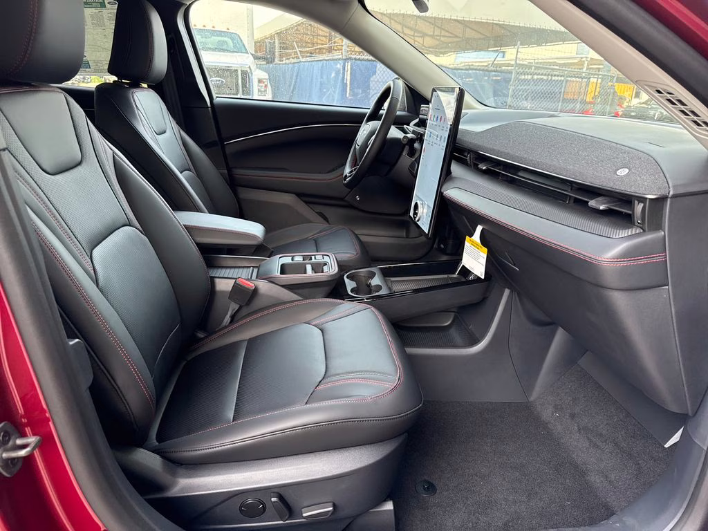 2025 Molten Magenta Metallic Tinted Clearcoat Ford Mustang Mach-E Premium AWD SUV