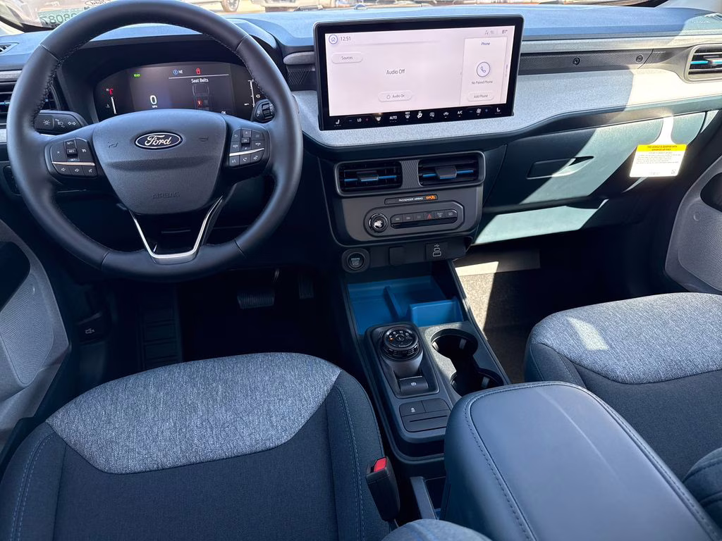 2026 Orange Fury Metallic Tri-Coat Ford Maverick XLT FWD Truck