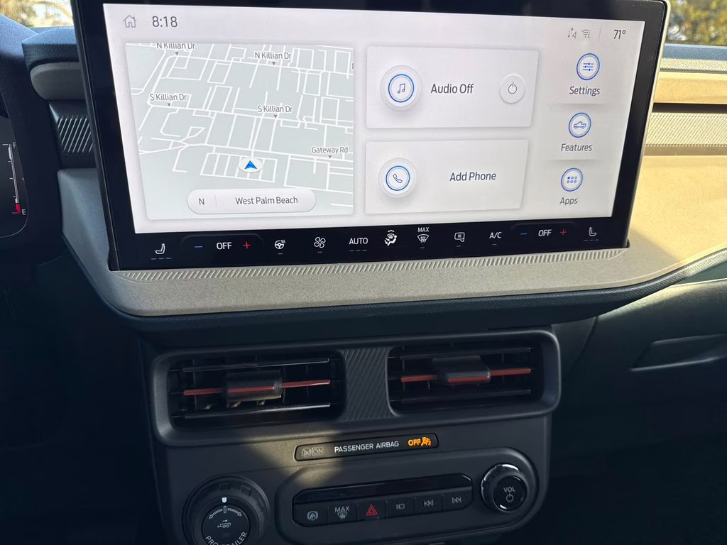 2026 Azure Gray Metallic Tri-Coat Ford Maverick Lariat AWD Truck