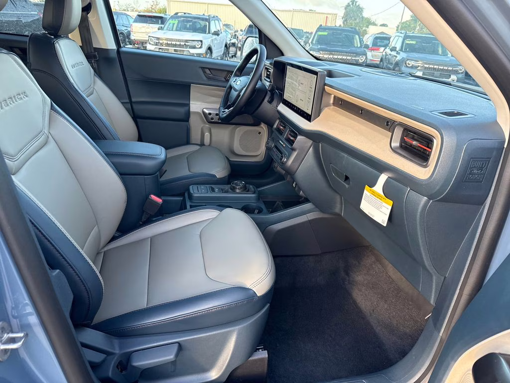 2026 Azure Gray Metallic Tri-Coat Ford Maverick Lariat AWD Truck