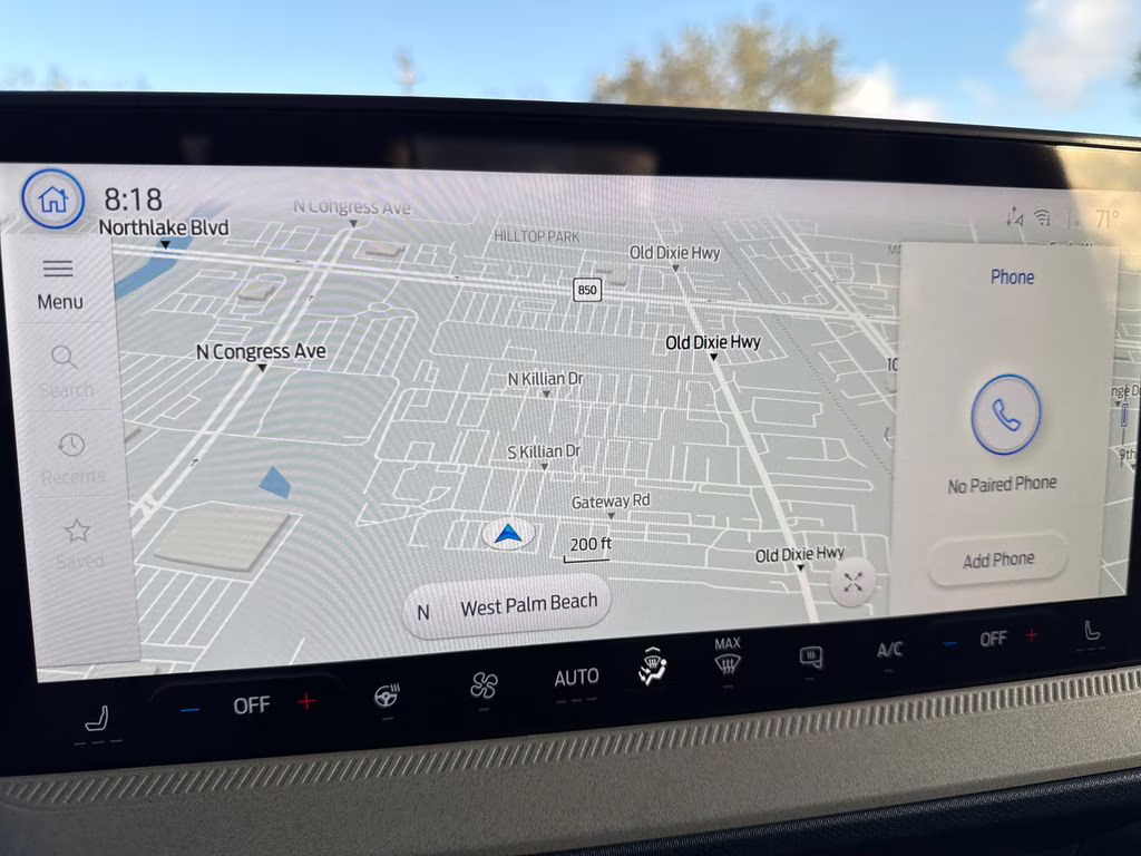 2026 Azure Gray Metallic Tri-Coat Ford Maverick Lariat AWD Truck