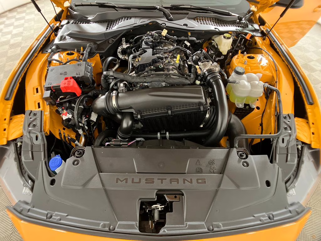2026 Orange Ford Mustang EcoBoost RWD Coupe