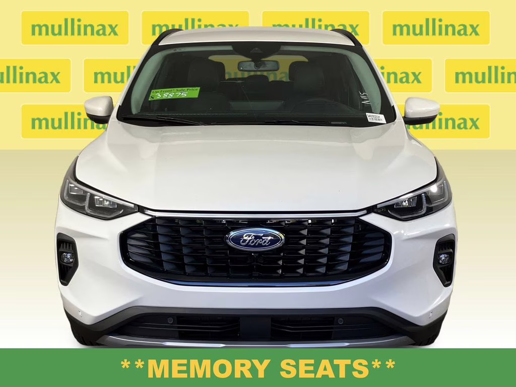 2026 Star White Metallic Tri-Coat Ford Escape Plug-In Hybrid Base FWD SUV