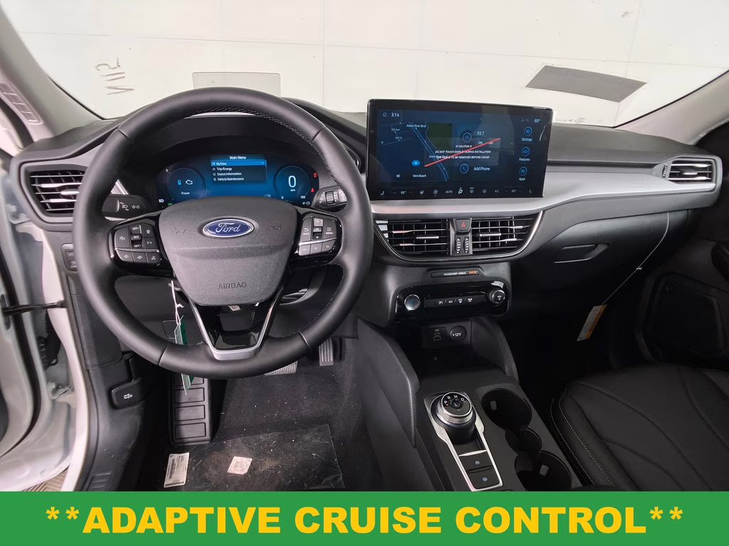 2026 Star White Metallic Tri-Coat Ford Escape Plug-In Hybrid Base FWD SUV