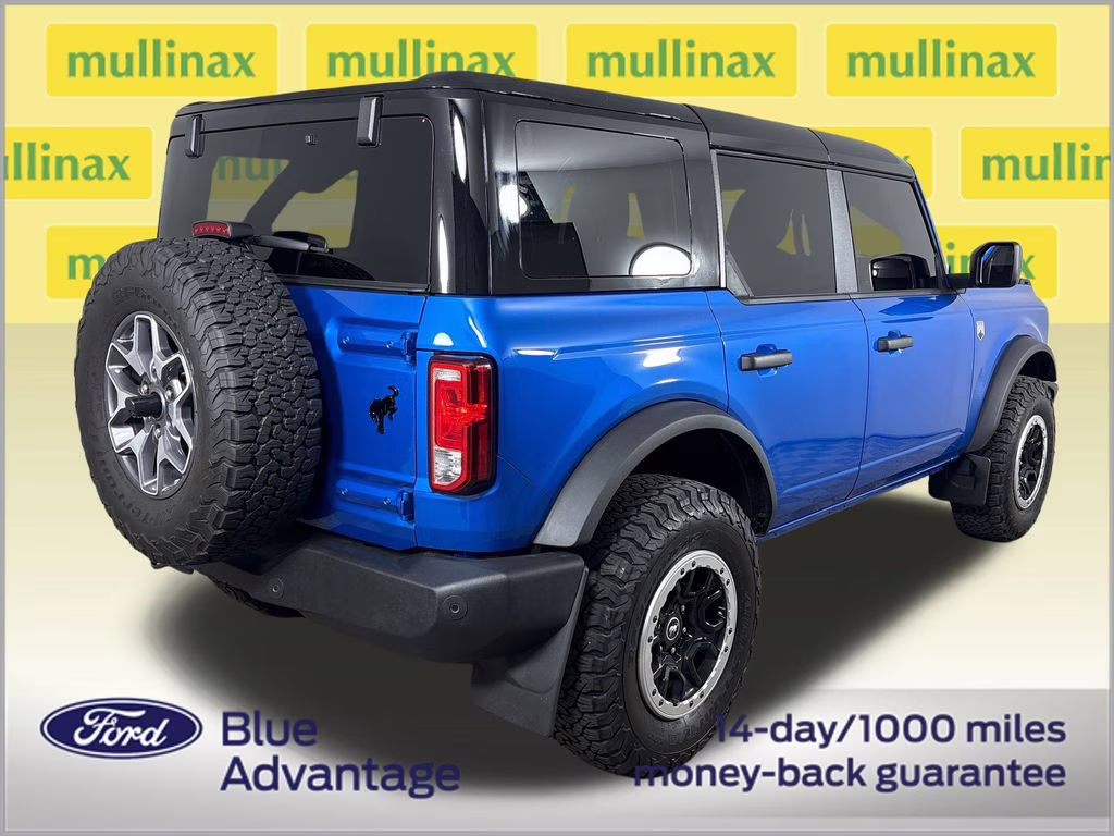 2025 Blue Metallic Ford Bronco Big Bend 4X4 SUV