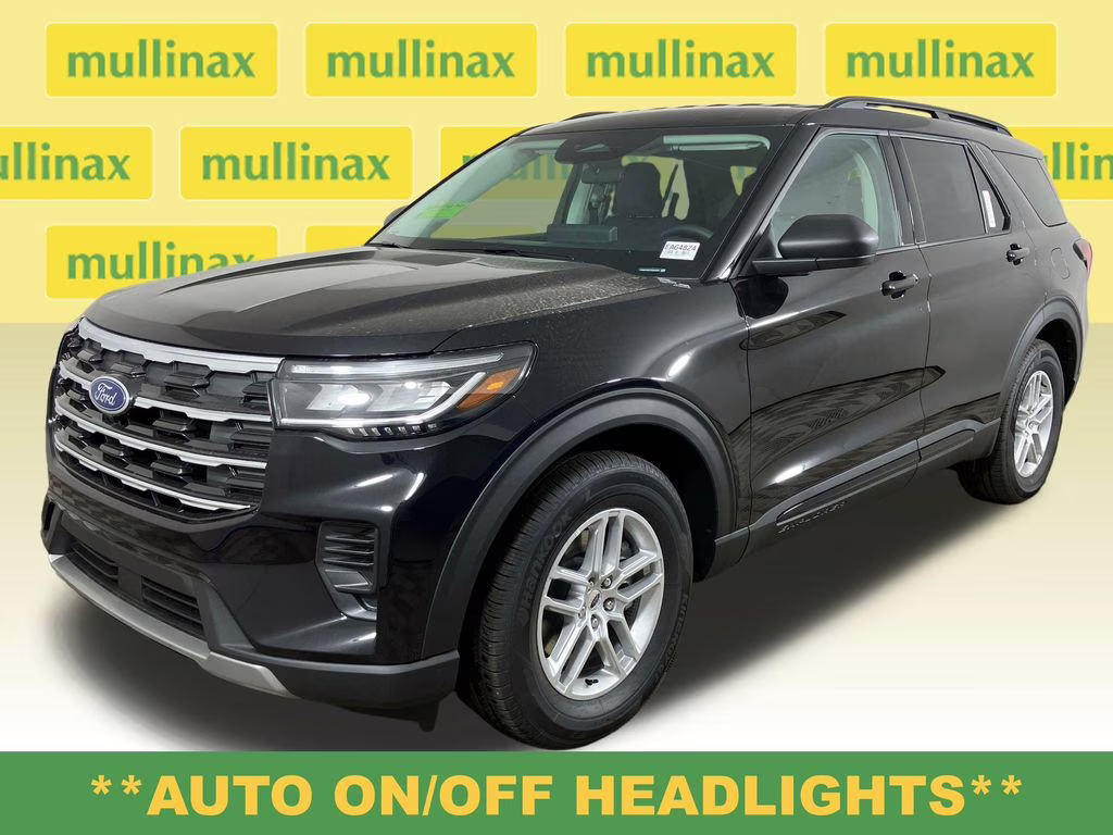 2026 Agate Black Metallic Ford Explorer Active RWD SUV