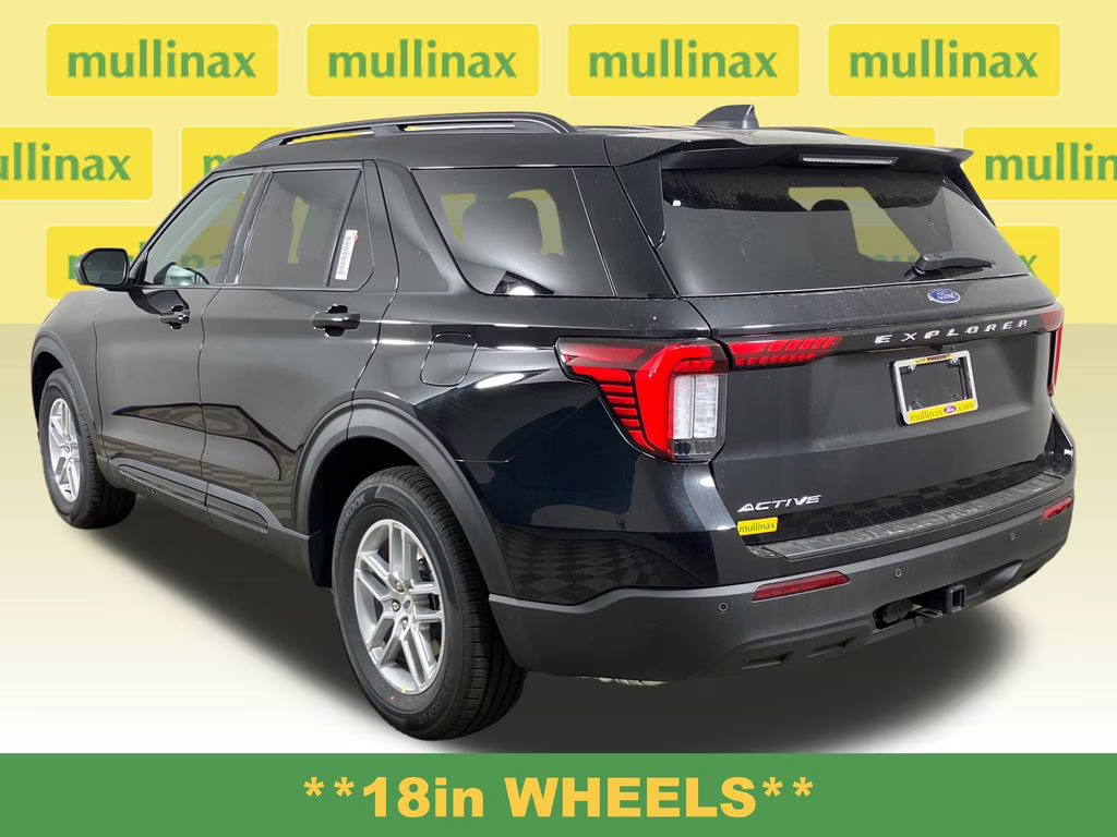 2026 Agate Black Metallic Ford Explorer Active RWD SUV