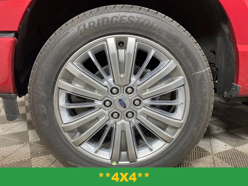 2025 Rapid Red Metallic Tinted Clearcoat Ford F-150 Platinum 4X4 Truck