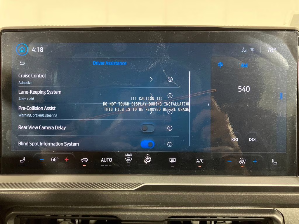 2025 Ruby Red Metallic Tinted Clearcoat Ford Bronco Sport Big Bend 4X4 SUV