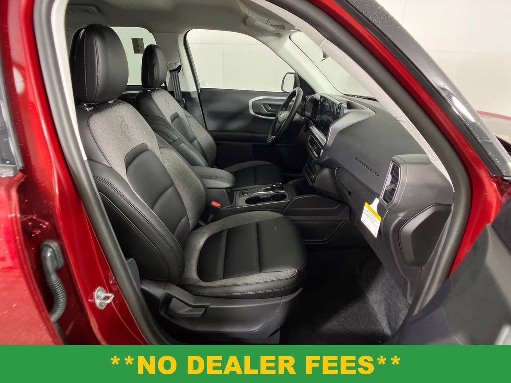 2025 Ruby Red Metallic Tinted Clearcoat Ford Bronco Sport Big Bend 4X4 SUV