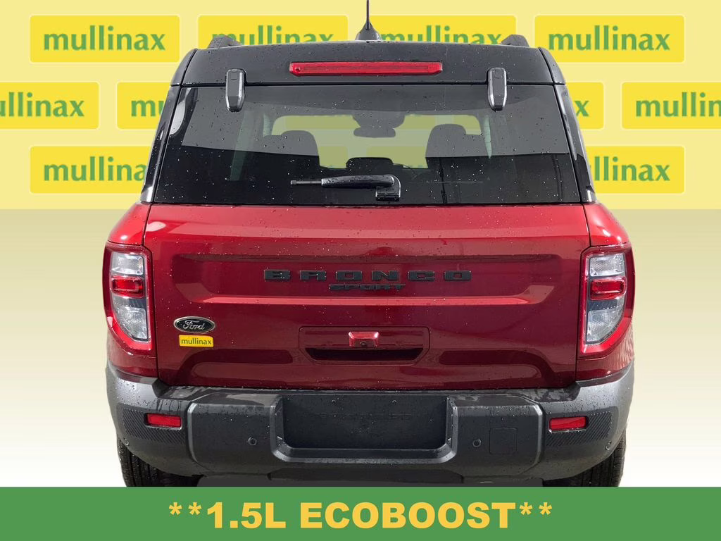 2025 Ruby Red Metallic Tinted Clearcoat Ford Bronco Sport Big Bend 4X4 SUV