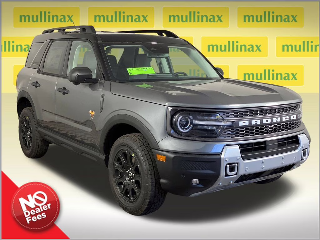 2025 Carbonized Gray Metallic Ford Bronco Sport Badlands 4X4 SUV