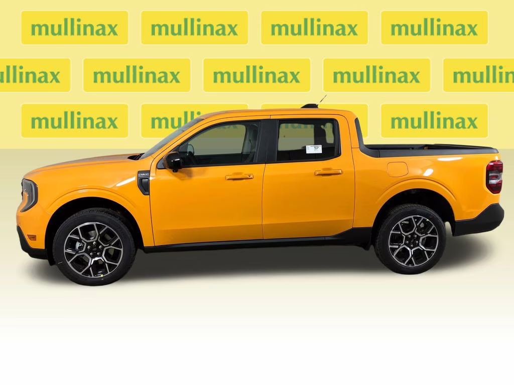 2026 Orange Fury Metallic Tri-Coat Ford Maverick Lariat AWD Truck