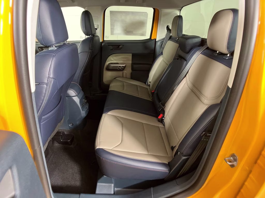 2026 Orange Fury Metallic Tri-Coat Ford Maverick Lariat AWD Truck