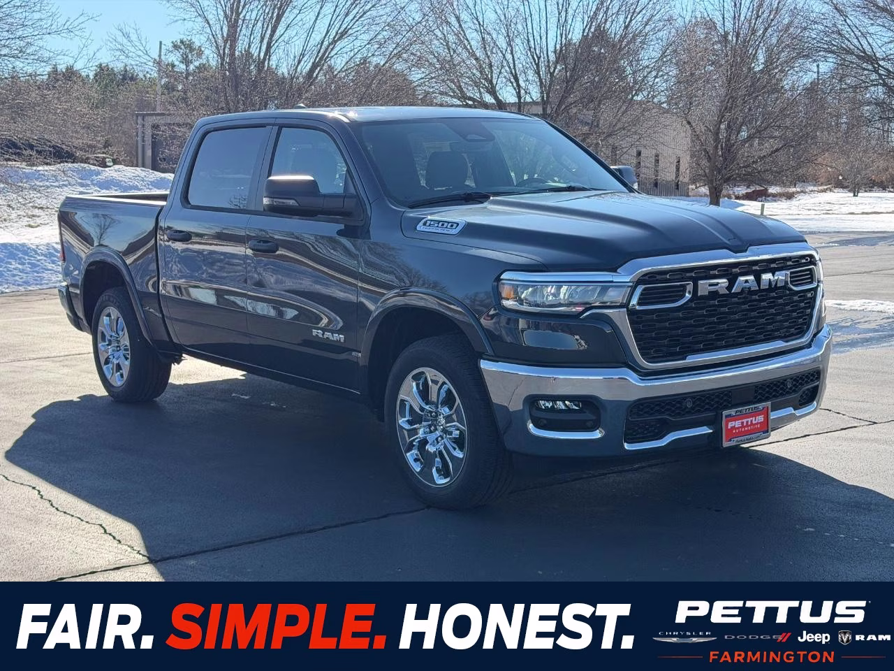 2026 Forged Blue Metallic Ram 1500 Big Horn/Lone Star 4X4 Truck