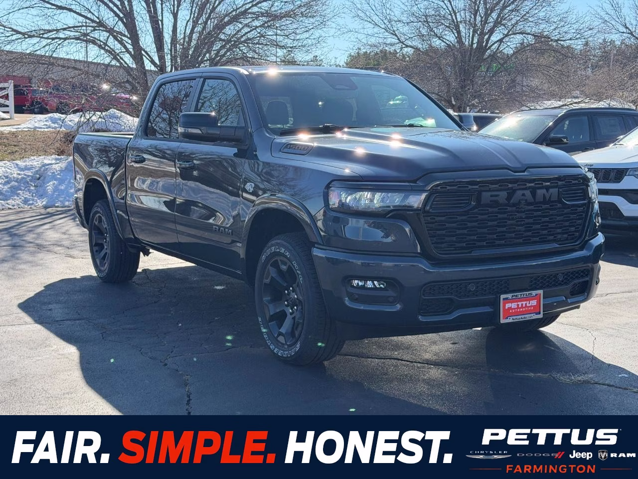2026 Forged Blue Metallic Ram 1500 Big Horn/Lone Star 4X4 Truck