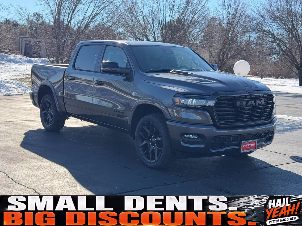 2026 Granite Crystal Metallic Clearcoat Ram 1500 Laramie 4X4 Truck