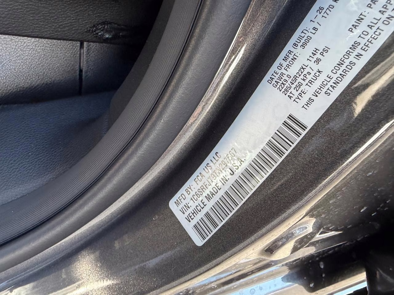 2026 Granite Crystal Metallic Clearcoat Ram 1500 Laramie 4X4 Truck