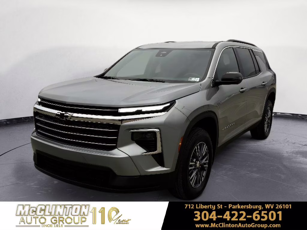 2026 Sterling Gray Metallic Chevrolet Traverse AWD LT AWD SUV