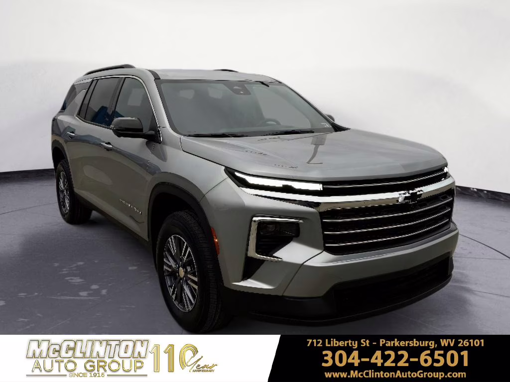 2026 Sterling Gray Metallic Chevrolet Traverse AWD LT AWD SUV