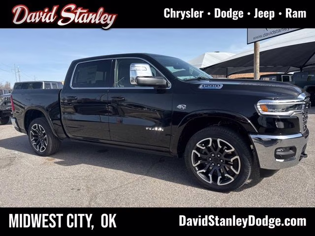 2026 Diamond Black Ram 1500 Limited Longhorn 4X4 Truck