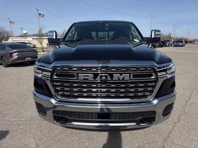 2026 Diamond Black Ram 1500 Limited Longhorn 4X4 Truck
