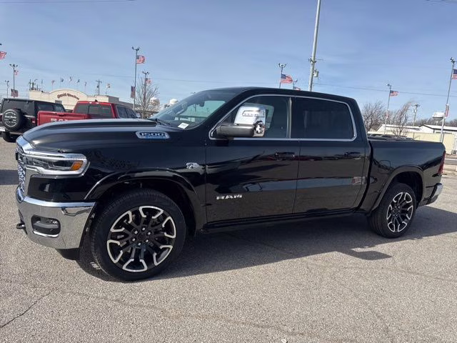 2026 Diamond Black Ram 1500 Limited Longhorn 4X4 Truck