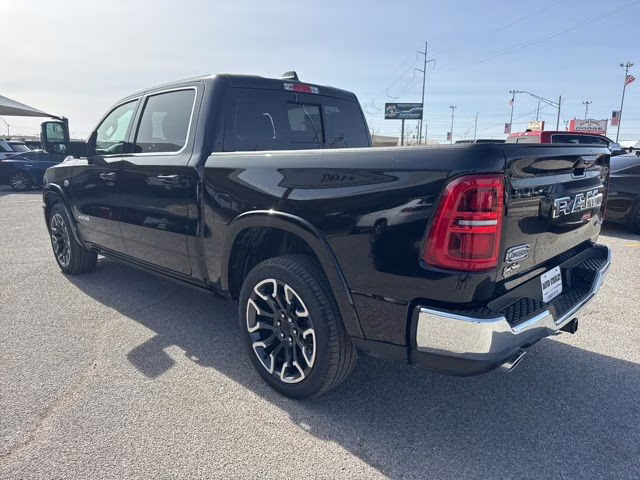 2026 Diamond Black Ram 1500 Limited Longhorn 4X4 Truck