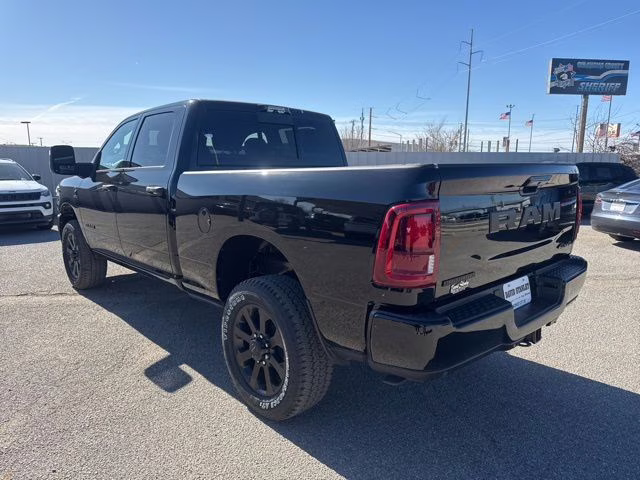 2026 Diamond Black Ram 2500 Big Horn 4X4 Truck