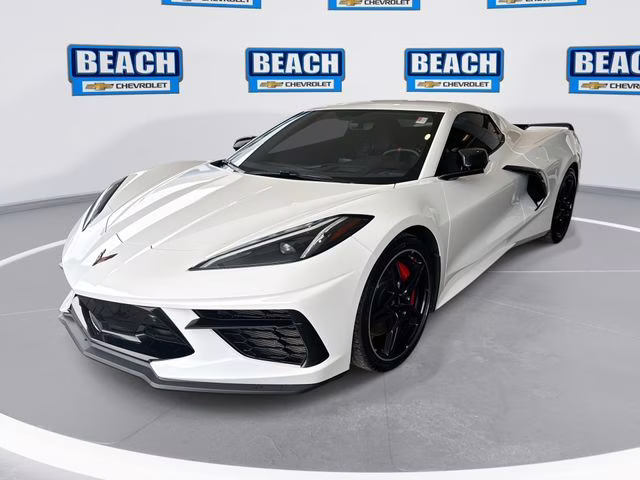 2023 Arctic White Chevrolet Corvette Stingray RWD Convertible