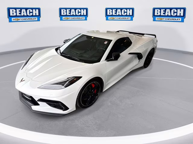 2023 Arctic White Chevrolet Corvette Stingray RWD Convertible