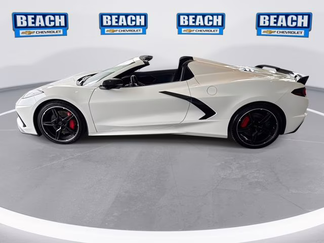 2023 Arctic White Chevrolet Corvette Stingray RWD Convertible