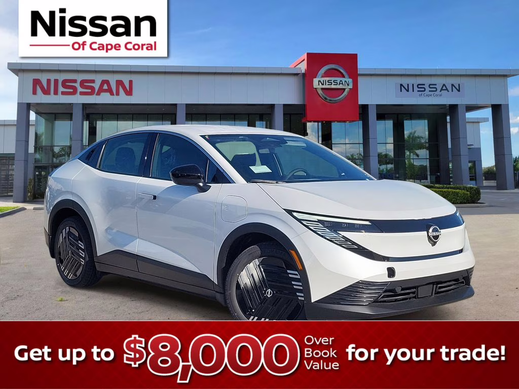 2026 Everest White Pearl Tricoat Nissan LEAF S+ FWD SUV