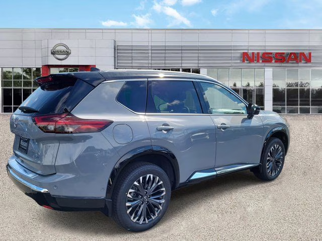 2026 Boulder Gray/Super Black Nissan Rogue Platinum AWD SUV