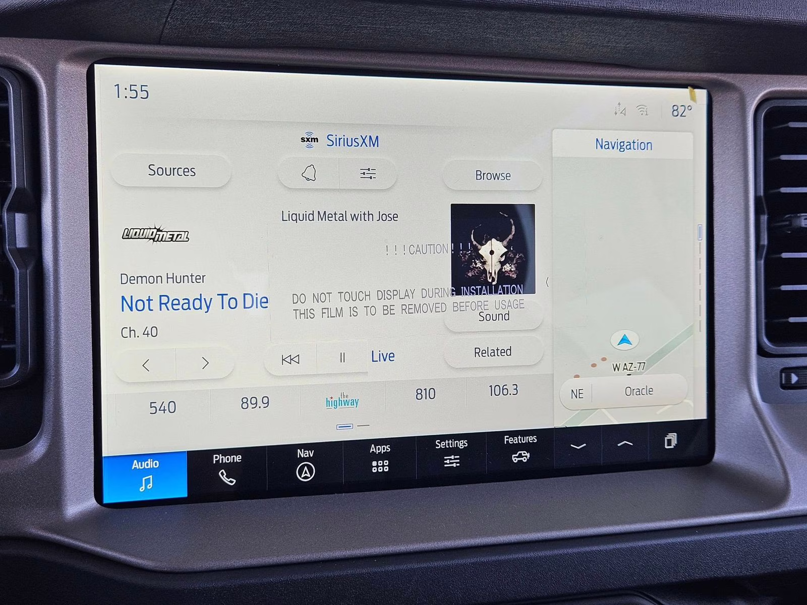 2025 Shadow Black Ford Bronco Outer Banks 4X4 SUV