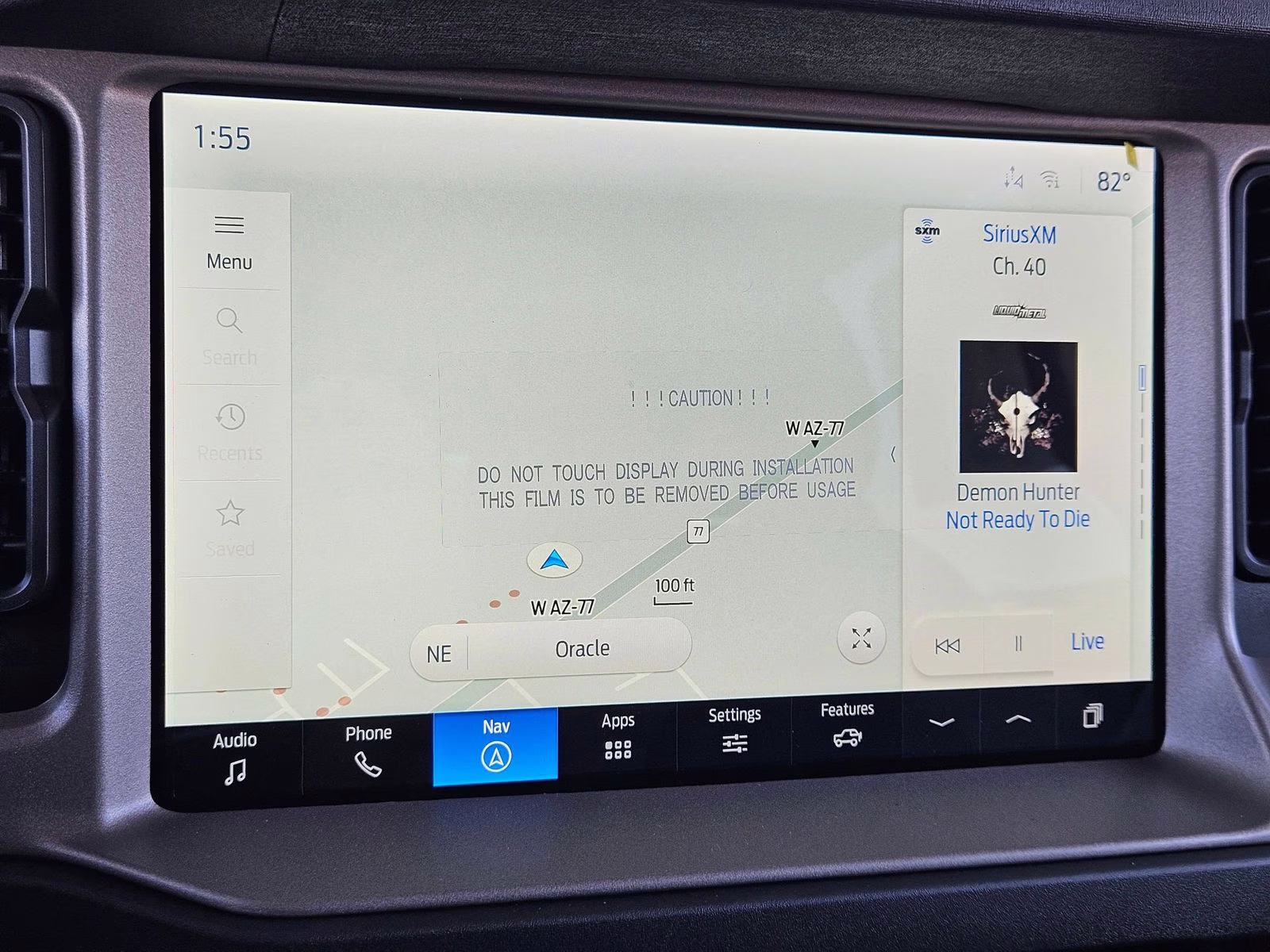 2025 Shadow Black Ford Bronco Outer Banks 4X4 SUV