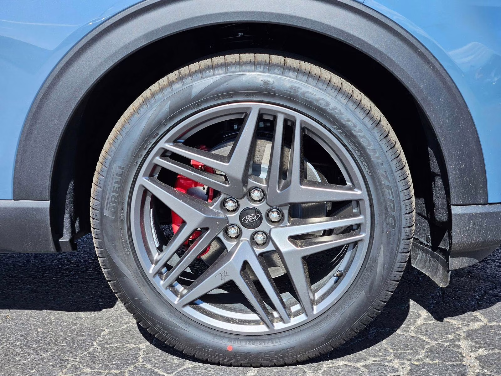 2026 Vapor Blue Ford Explorer ST 4X4 SUV