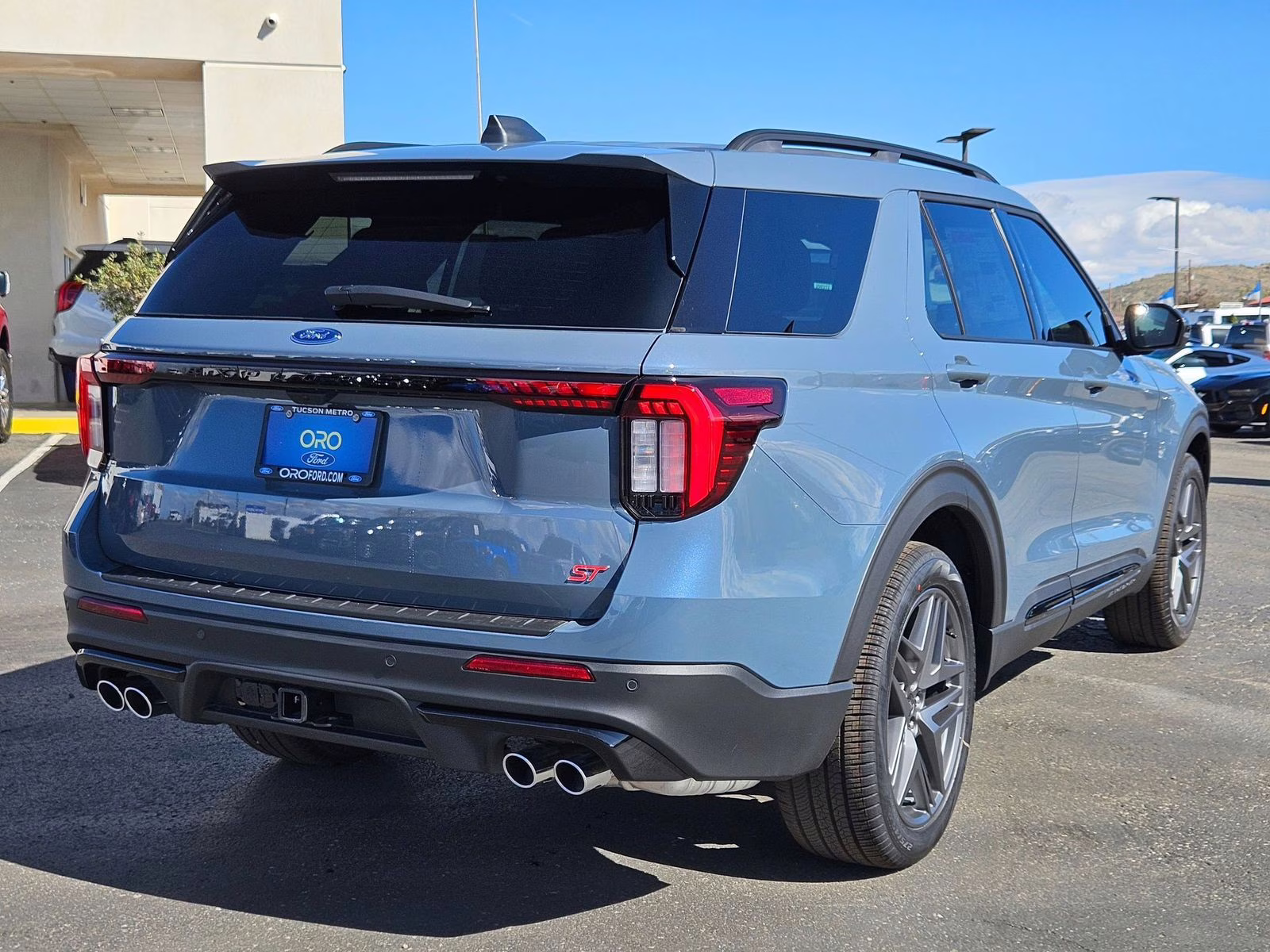 2026 Vapor Blue Ford Explorer ST 4X4 SUV