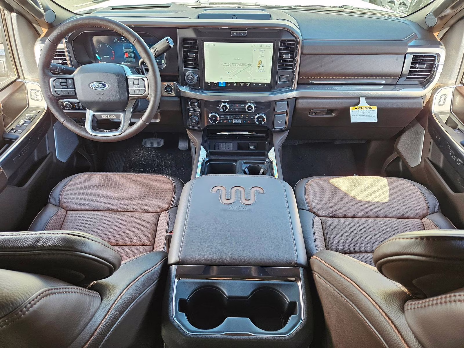 2026 Brown Ford Super Duty F-350 SRW King Ranch 4X4 Truck