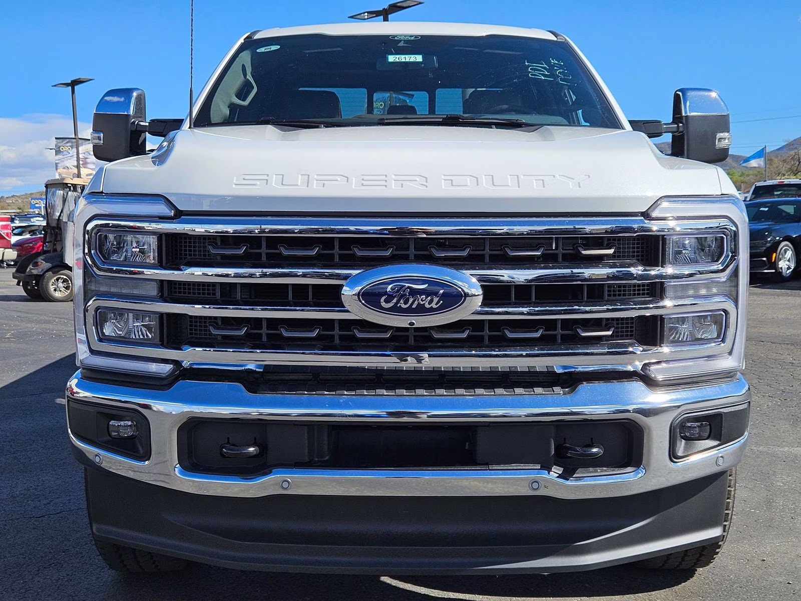 2026 White Metallic Ford Super Duty F-350 SRW King Ranch 4X4 Truck