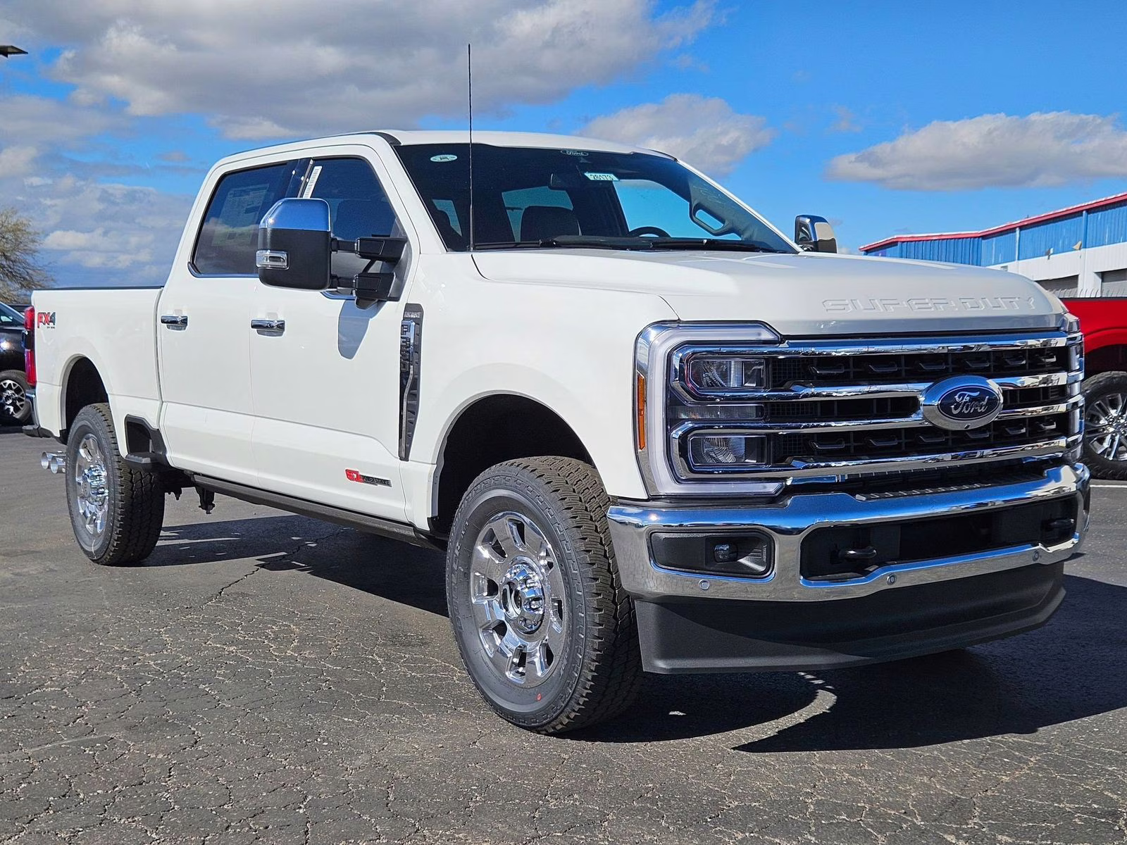 2026 White Metallic Ford Super Duty F-350 SRW King Ranch 4X4 Truck