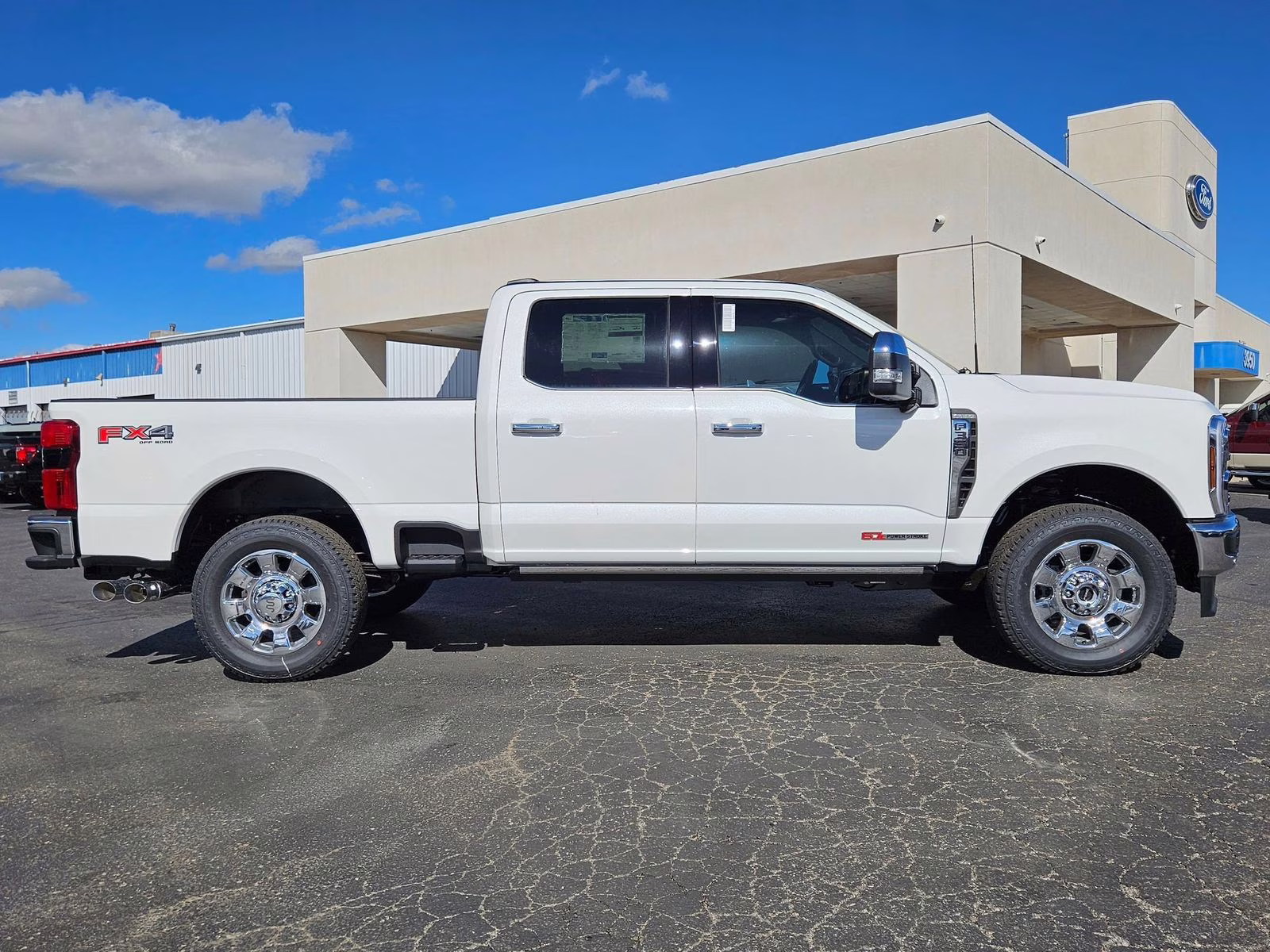 2026 White Metallic Ford Super Duty F-350 SRW King Ranch 4X4 Truck