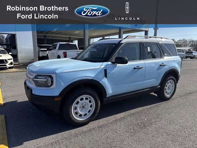 2026 Blue Ford Bronco Sport Heritage 4X4 SUV