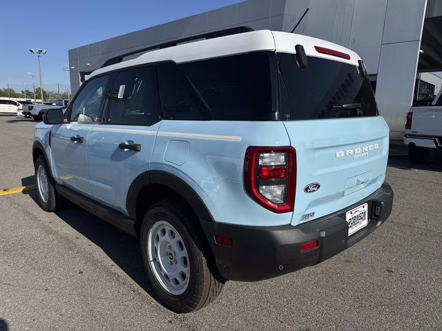 2026 Blue Ford Bronco Sport Heritage 4X4 SUV