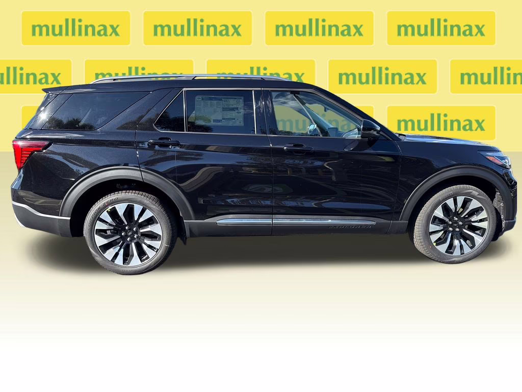 2026 Agate Black Metallic Ford Explorer Platinum 4X4 SUV
