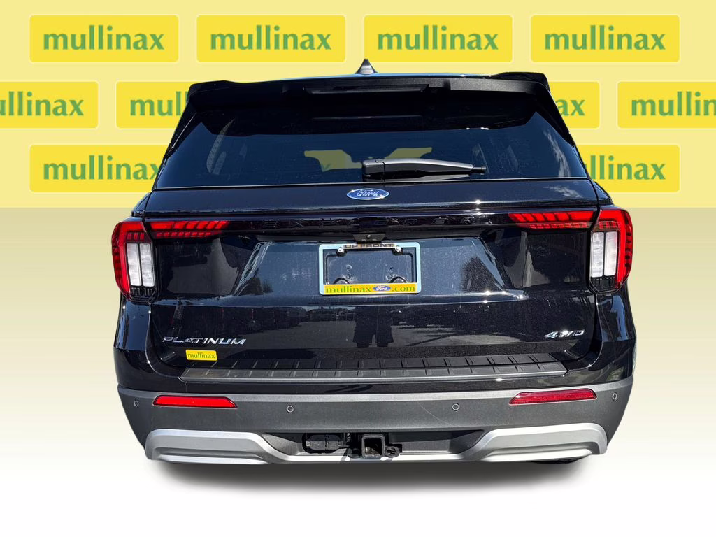 2026 Agate Black Metallic Ford Explorer Platinum 4X4 SUV