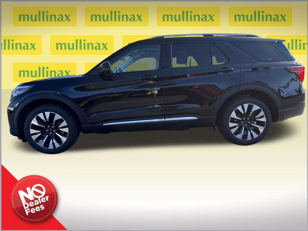 2026 Agate Black Metallic Ford Explorer Platinum 4X4 SUV