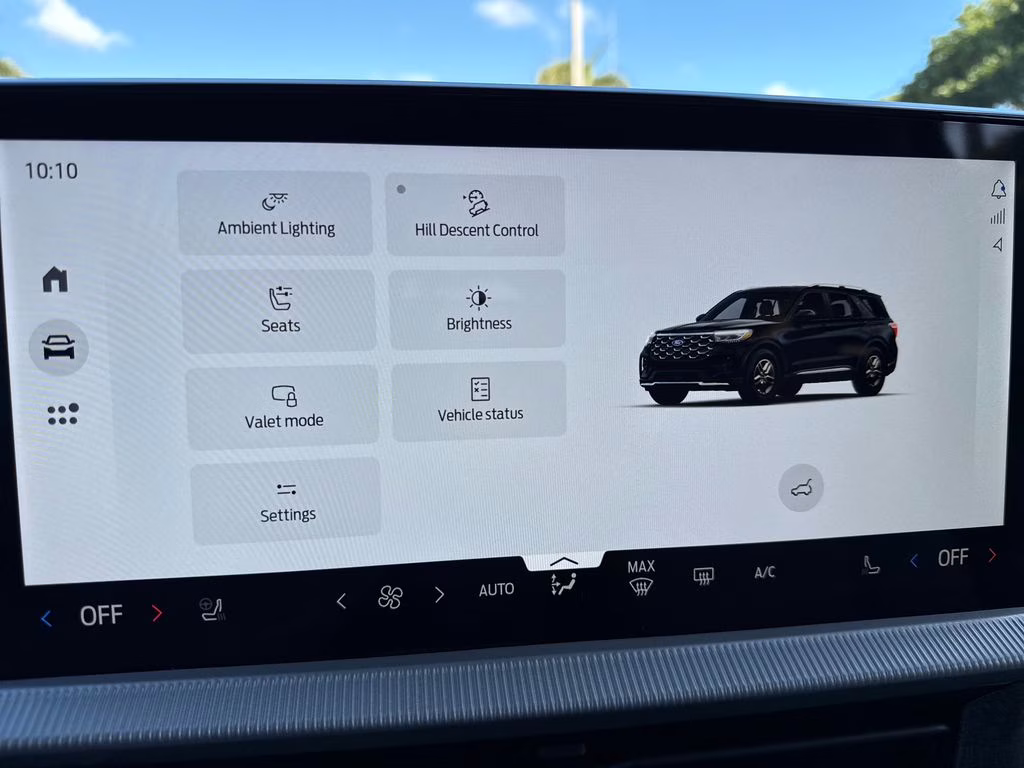 2026 Agate Black Metallic Ford Explorer Platinum 4X4 SUV